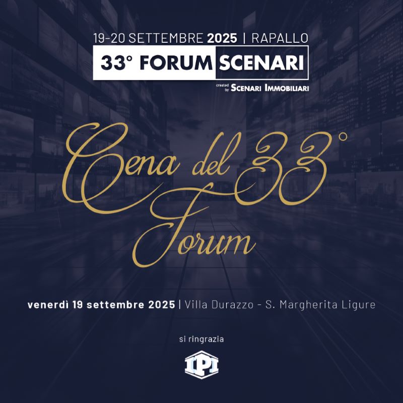 Cena 33° Forum